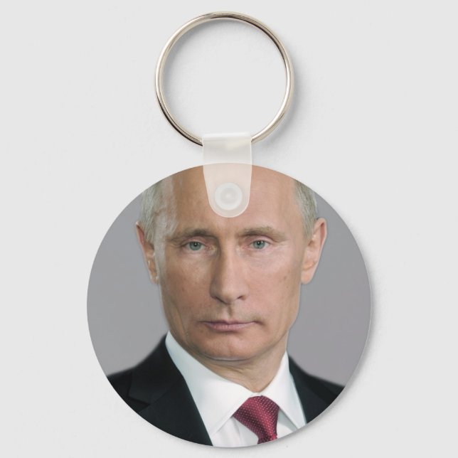 Vladimir Putin Gear Keychain (Front)