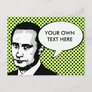 Vladimir Putin Postcard