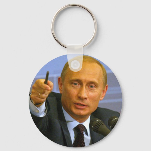 Vladimir Putin wants to give that man a cookie! Keychain (Front)