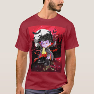 Vladimir the Vampire on Red  T-Shirt