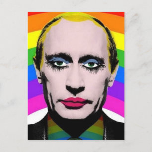 Vladimir Vladimirovich Putin Postcard