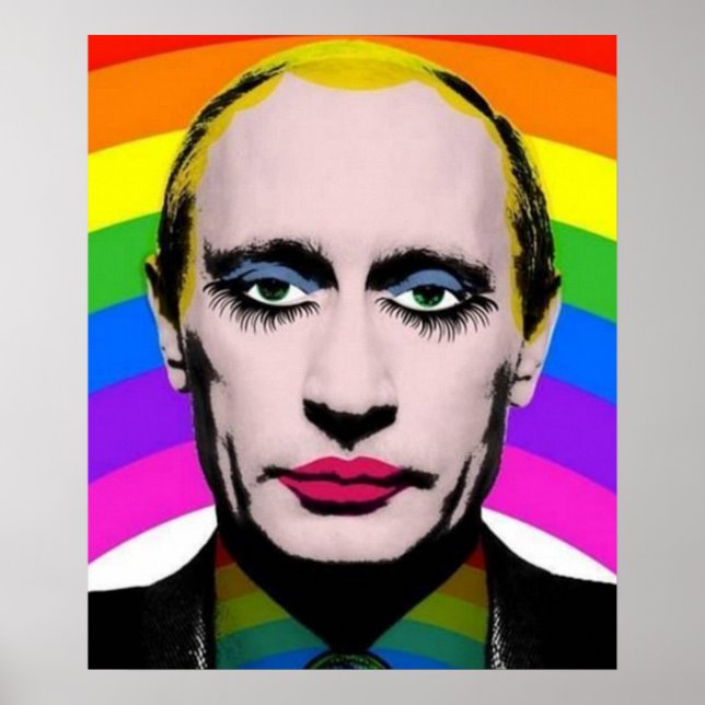 Vladimir Vladimirovich Putin Poster (Front)
