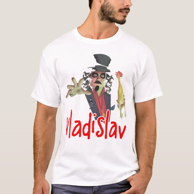 Vladislav Top Hat Character T-Shirt (Front)