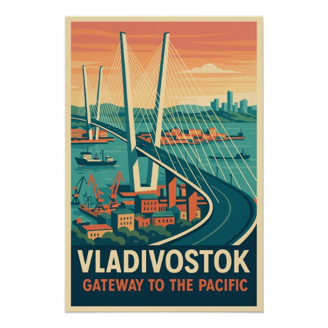 Vladivostok – Gateway to the Pacific Poster (Front)