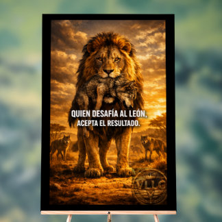 VLLC Lion Vs Wolf Motivational Quote Lion King Wal