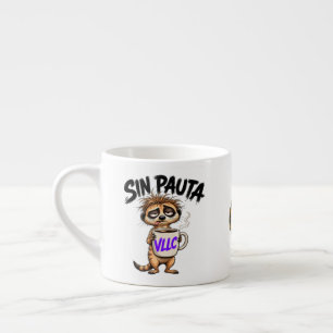 VLLC No Script Argentina Funny Political Meerkat M Espresso Cup