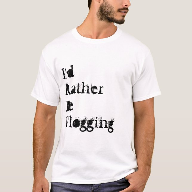 Vlogging T-Shirt (Front)