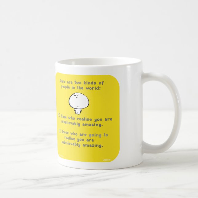 VM8046, vimrod, "you are amazing", "two kinds" Coffee Mug (Right)