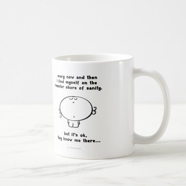 VM8609 vimrod remoter shore sanity Coffee Mug (Right)