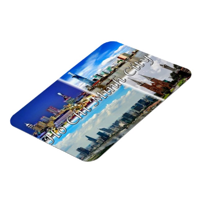 VN  Vietnam - Ho Chi Minh City Saigon - Magnet (Left Side)
