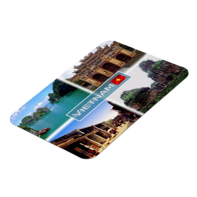 VN  Vietnam - Unesco - Magnet (Left Side)
