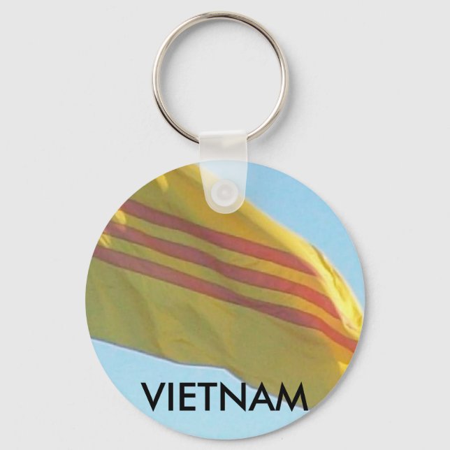 VNCH Flag_3_1 Keychain (Front)