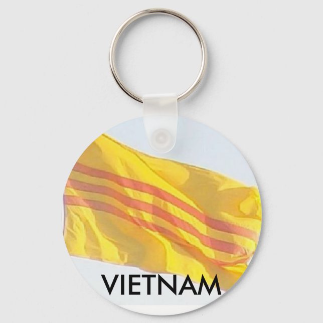 VNCH Flag_4_1 Keychain (Front)