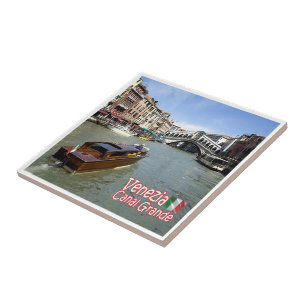 VNT040 VENICE, Panorama, Veneto, Italy, Tile