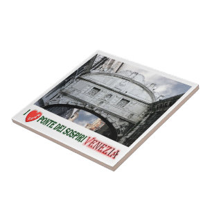 VNT050 VENICE, BRIDGE OF SIGHS, Italy, Tile