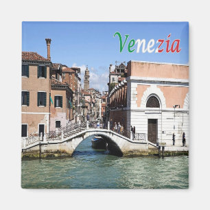 VNT053 VENICE, CA' BALA' BRIDGE, Italy, Fridge Magnet
