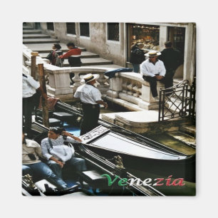 VNT060 VENICE, Gondolas, Veneto, Italy, Fridge Magnet