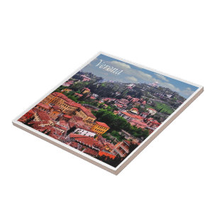 VNT083 VERONA, Panorama, Veneto, Italy, Tile
