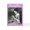 Vntage Image of Lady Sewing Greeting Card