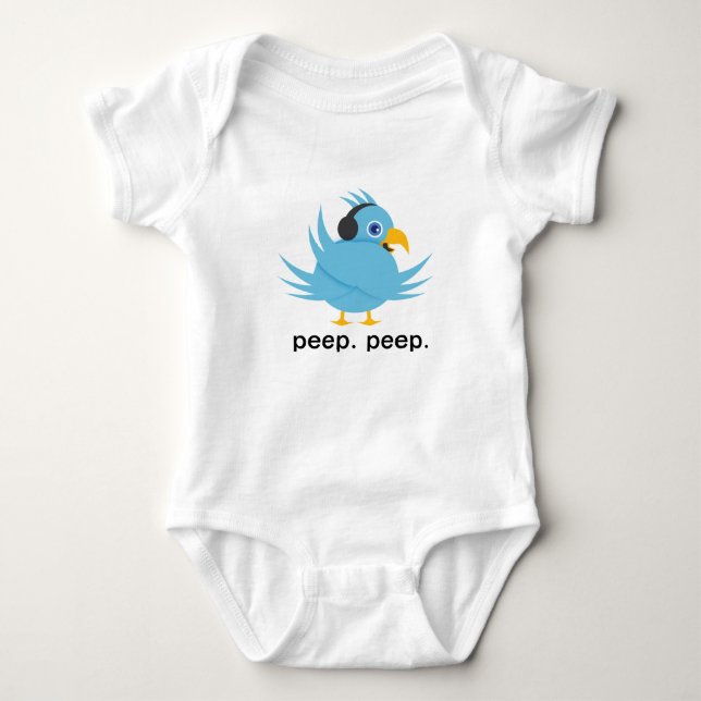 VO Peeps Baby Bodysuit (Front)