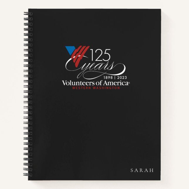 VOAWW Softcover Notebook (Front)