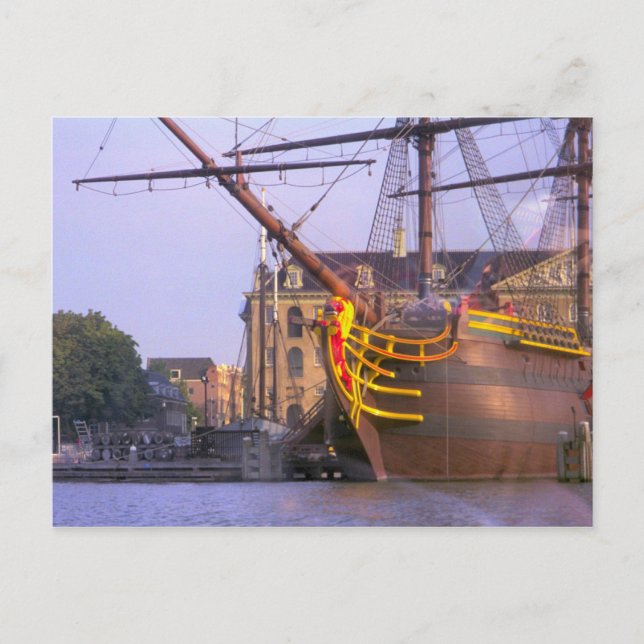VOC Amsterdam Postcard (Front)