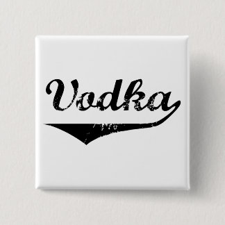 Vodka 2 Inch Square Button