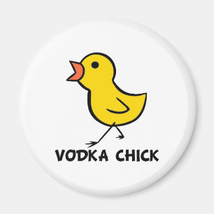 Vodka Chick Magnet