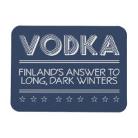VODKA custom colour magnet
