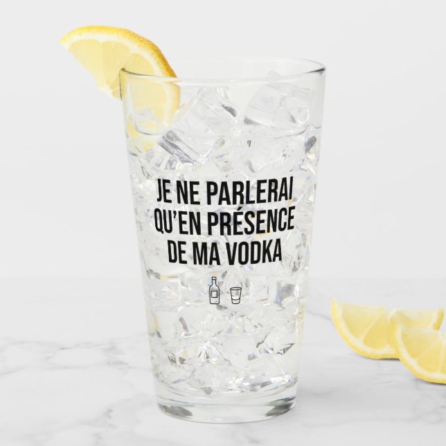 Vodka Glass (Front Ice)