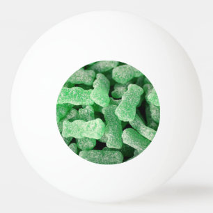 Vodka Infused Jelly Bear Candy Ping Pong Ball