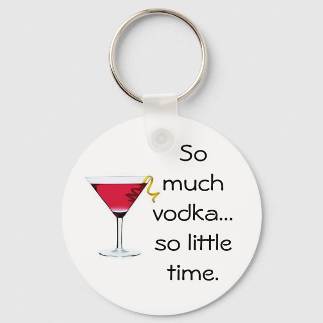 Vodka Keychain (Front)
