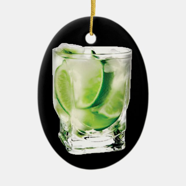 Vodka Lime Ornament (Front)