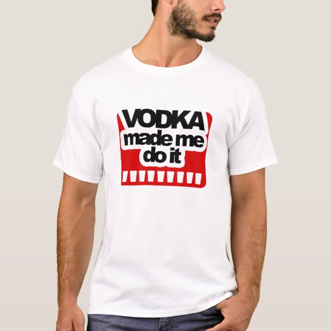 Vodka Shooters T-Shirt (Front)
