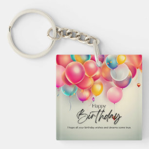 Vœux d'anniversaire colorés