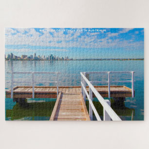 Voeux d'anniversaire Perth Australie Jigsaw Puzzle