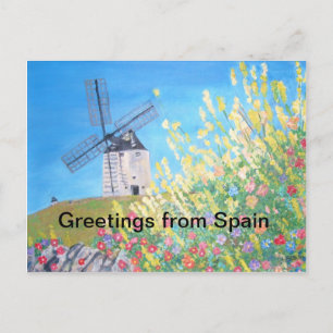 Voeux de Espagne Carte postale