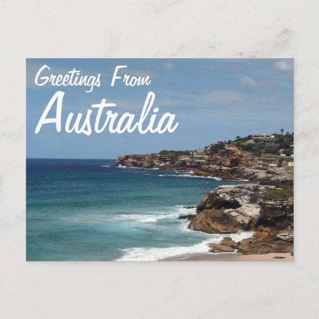 Voeux de l'Australie Carte postale (Devant)