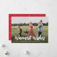 voeux de Noël carte de vacances