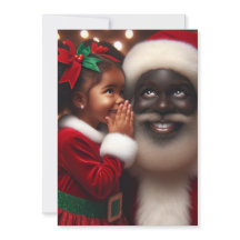 Vœux de Noël - Cartes de Noël pour personnes noire