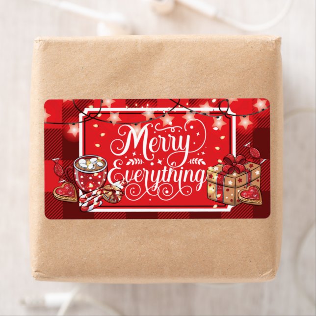 voeux de Noël Joyeux tout (En situation)