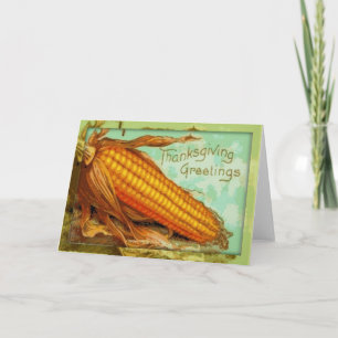 Vœux de Thanksgiving - Carte