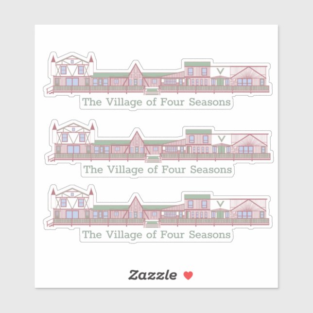 VOFS Boardwalk Sticker  (Sheet)