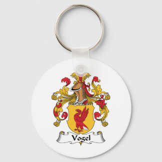 Vogel Family Crest Keychain