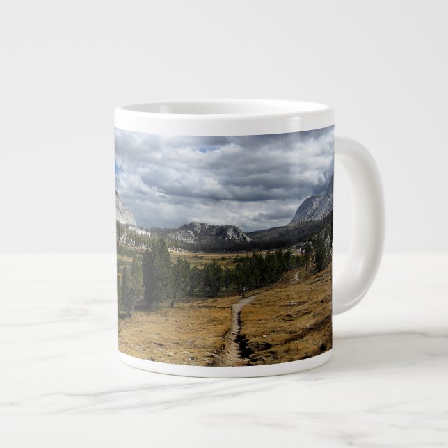 Vogelsang Valley - Yosemite Large Coffee Mug (Front Right)
