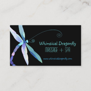 Voguish Dragonfly Massage + Spa Appointment Card
