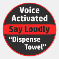 Voice Activated Paper Towel Dispenser