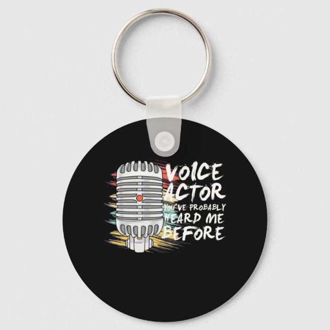 Voice Actor Before Keychain (Front)