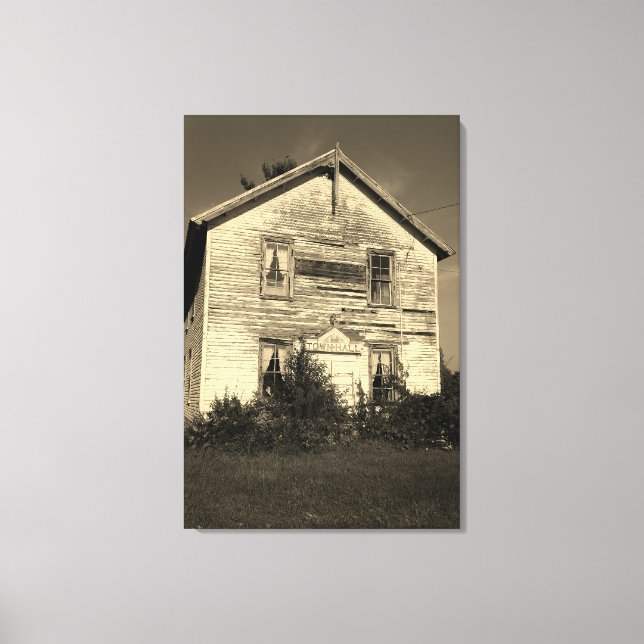 Voice of the People Stretched Canvas Print (Front)