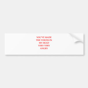 VOICES BUMPER STICKER